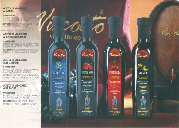 Aceto di Vincotto Originale alle Ciliegie 100 ml.